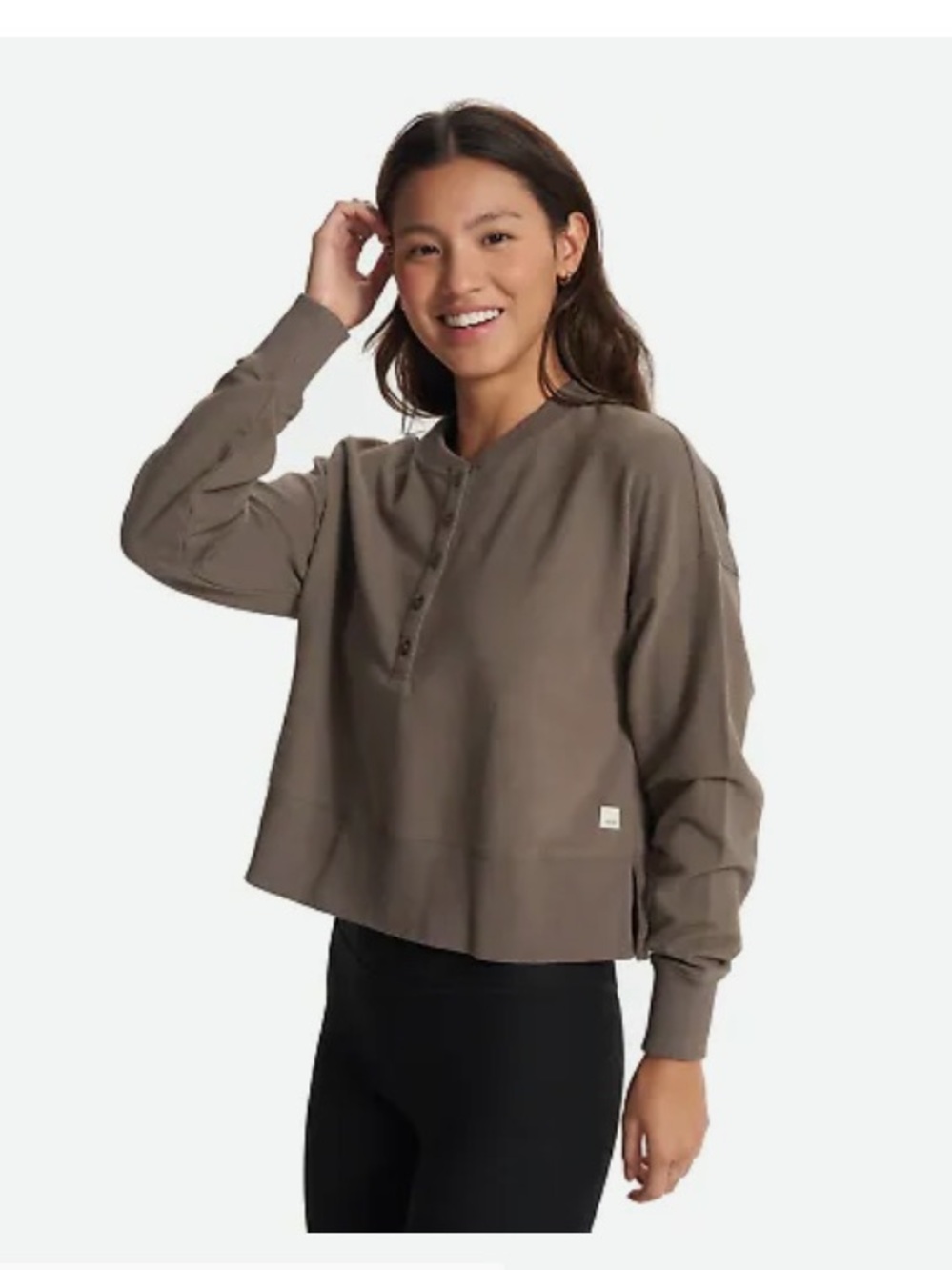 Vuori Women's Laguna Henley Top